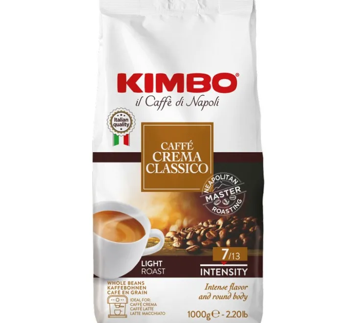 1 kg - Café en grain - Crema Classico - KIMBO