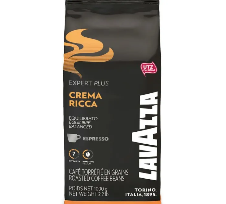 1 kg - Café en grain - Crema Ricca - LAVAZZA