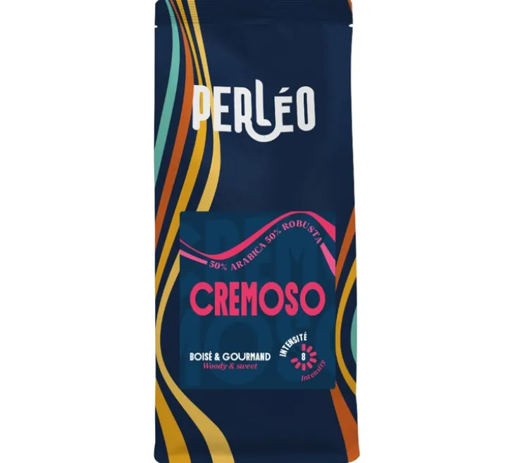 1 kg - Café en grain - Cremoso - PERLÉO