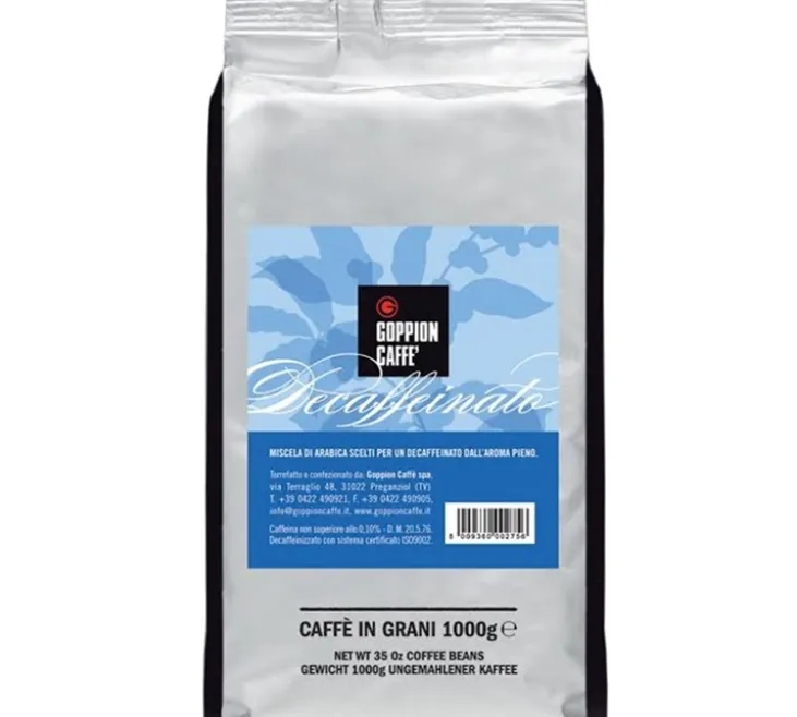 1 kg - Café en grain - Décaféiné Miscela Espresso - GOPPION CAFFÈ