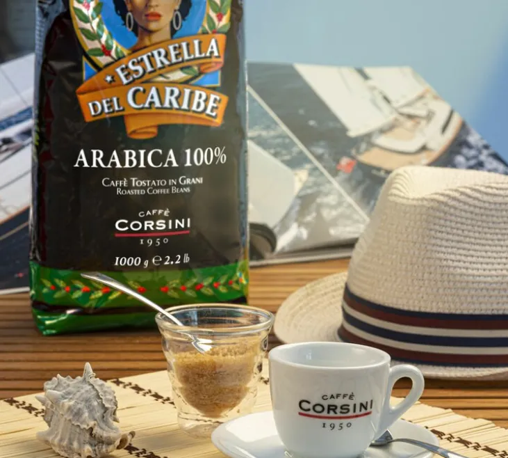 1 kg - Café en grain - Estrella Del Caribe - CORSINI