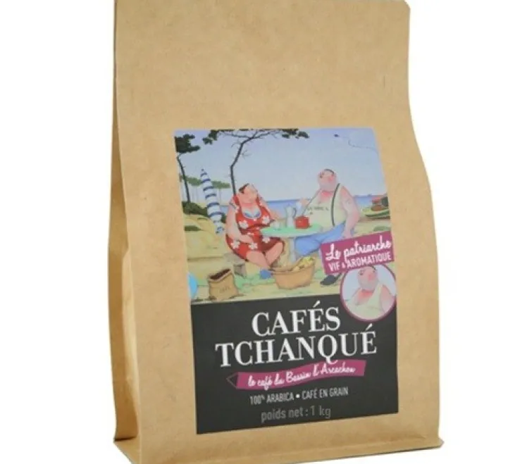 1 kg - Café en grain - Le Patriarche - CAFÉS TCHANQUÉ