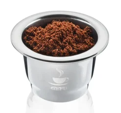 Kit caspules compatibles Nespresso* Original rechargeables + bac à marc Conscio - GEFU