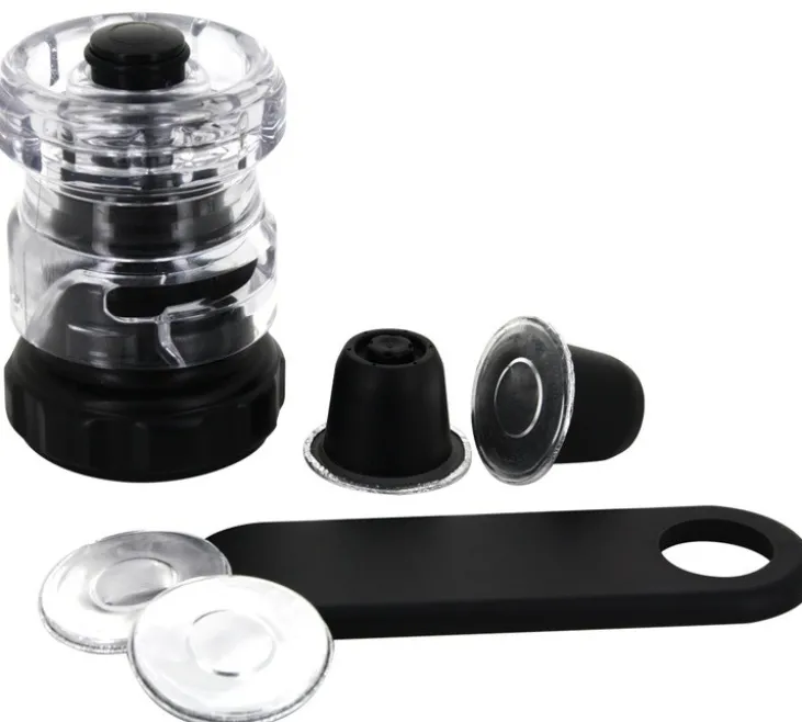 Kit de démarrage pour capsules réutilisables compatibles Nespresso* Original - BLUECUP