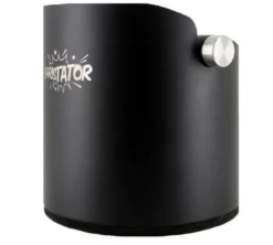 Knock box BARISTATOR en acier inoxydable noir