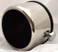 Knock box Motta ronde 20 cm en acier inoxydable 18/10