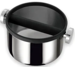 Knock box Motta ronde 20 cm en acier inoxydable 18/10