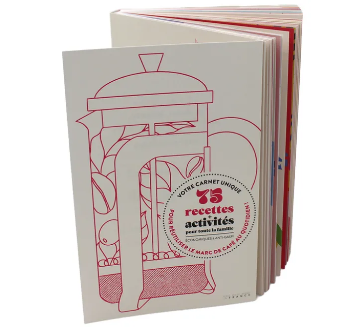 Livre - 75 recettes et activités pour réutiliser le marc de café - RE-GARDER