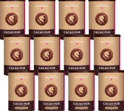 Lot Boîtes Cacao Pur 100% Cacao - Vrac 12 x 150 g - MONBANA