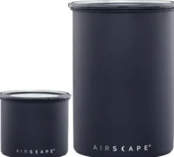 Lot 2 boîtes de conservation noir mat 250 gr et 500 gr - Airscape