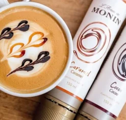 Lot de 2 sauces caramel pour décoration 150 ml - L'Artiste de MONIN