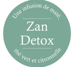 Lot de 2 Thé Vert Zan Detox - 40 sachets - COMPTOIR FRANÇAIS DU THÉ