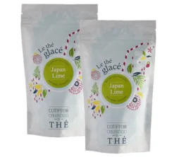 Lot 2 Thés Glacés Citron Japan Lime - 20 sachets - COMPTOIR FRANÇAIS DU THÉ