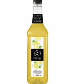1 L Sirop Citronnade Bouteille Plastique ROUTIN 1883