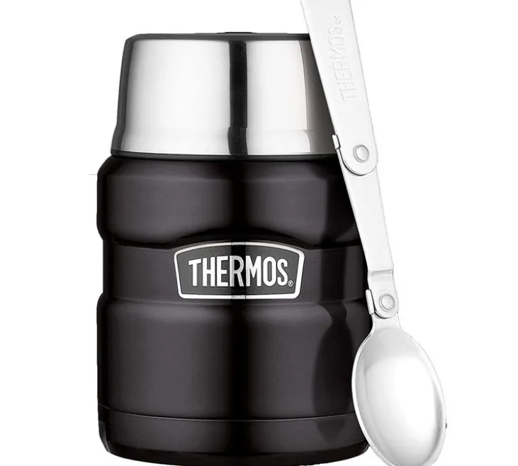 Lunch box isotherme noir 47 cl - Thermos
