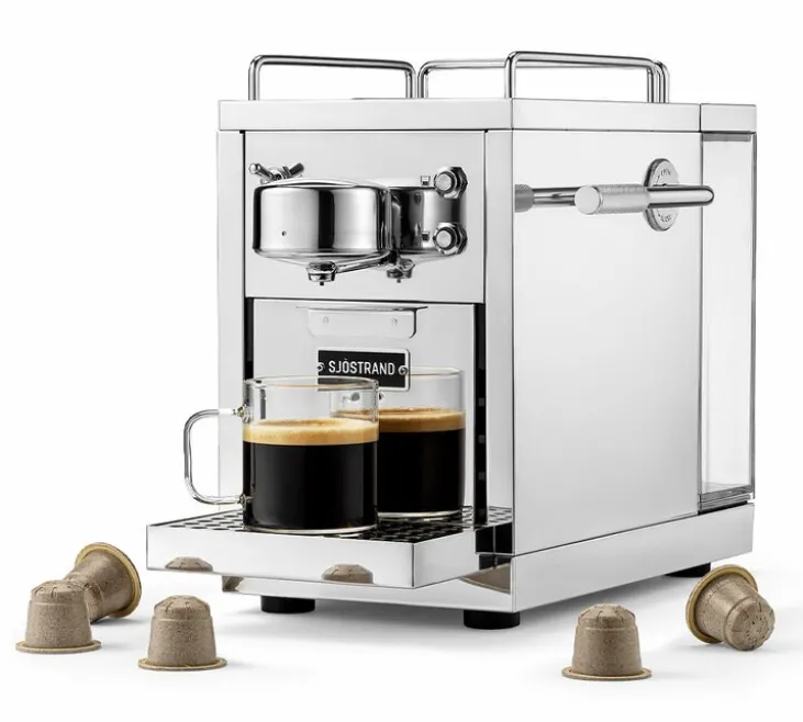 Machine à capsules compatibles Nespresso® - The Original 2.0 Inox - SJOSTRAND