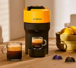 Machine à capsules Vertuo Pop Jaune ENV90.Y Nespresso - De'Longhi