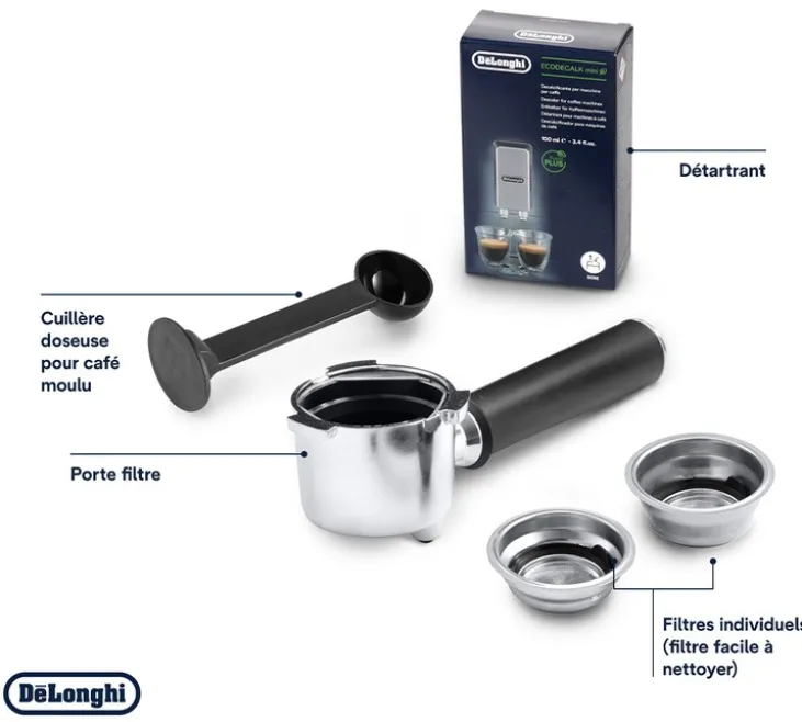 Machine expresso DELONGHI Dedica Style EC695.BK noire