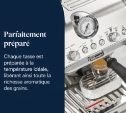 Machine expresso DELONGHI EC9155.W La Specialista Arte blanche + kit Barista