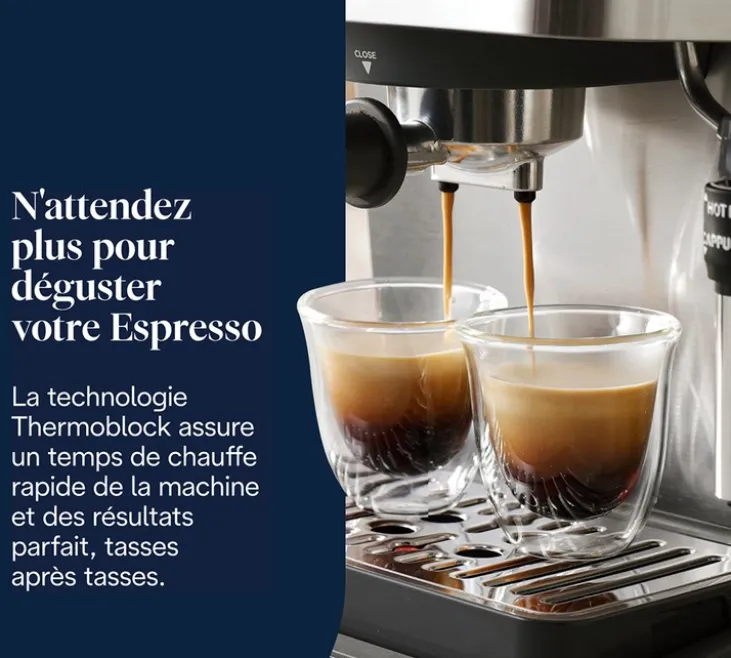 Machine Expresso DELONGHI EM450M Linea Classic Inox