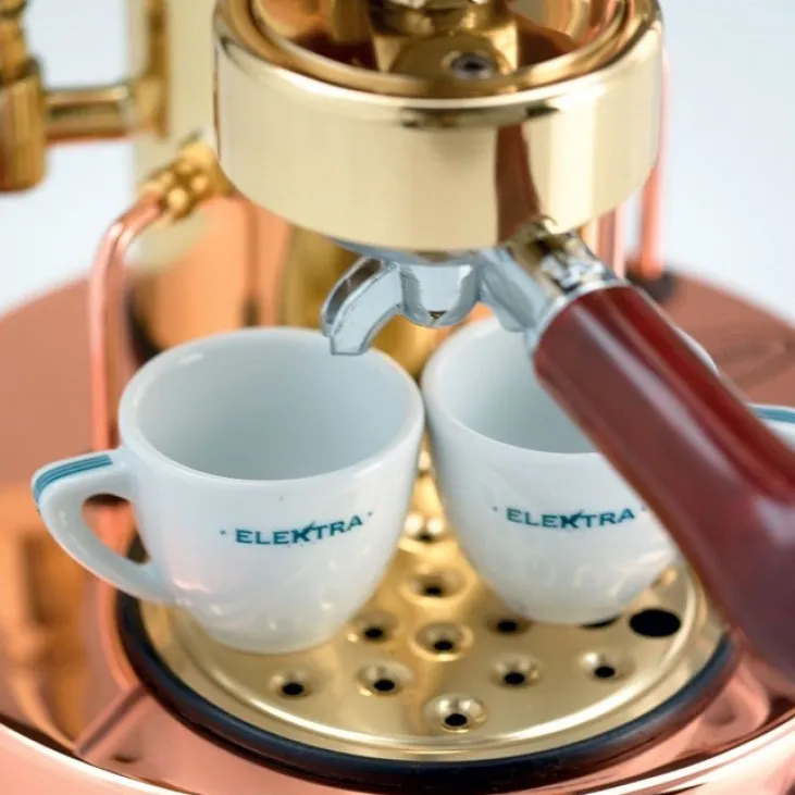 Machine expresso ELEKTRA Micro Casa Semiautomatica SX Laiton et Cuivre