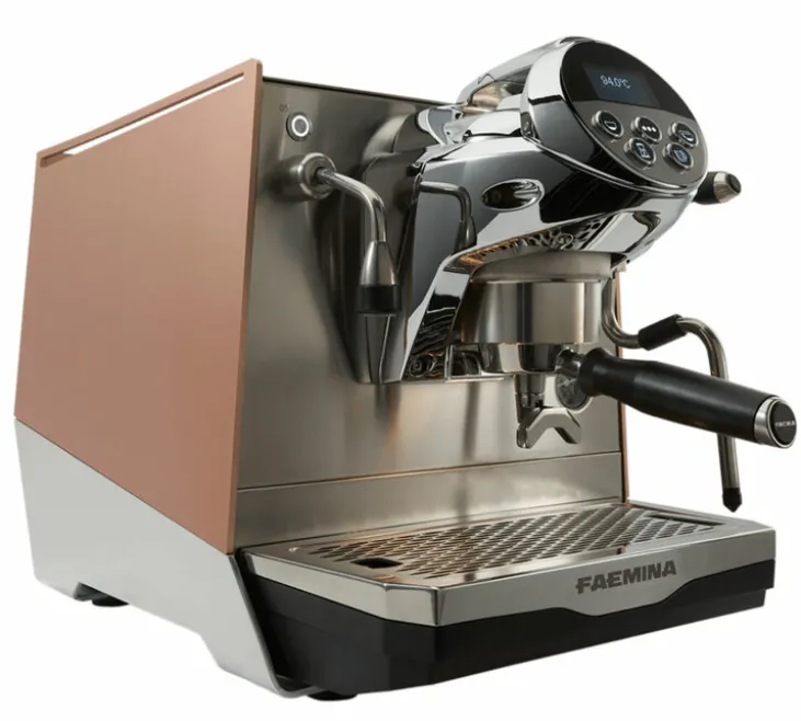 Machine expresso FAEMA Faemina cuivre satin et aluminium anodisé