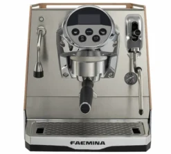 Machine expresso FAEMA Faemina cuivre satin et aluminium anodisé