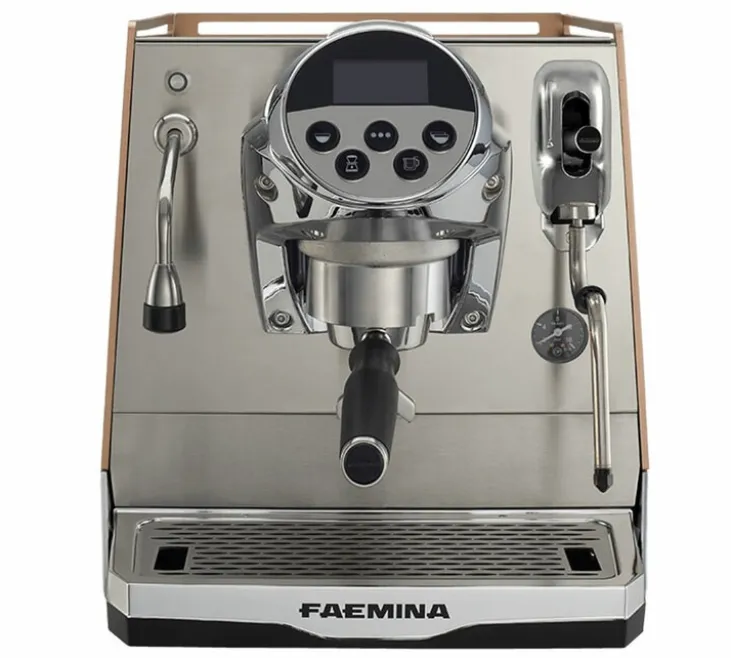 Machine expresso FAEMA Faemina cuivre satin et aluminium anodisé