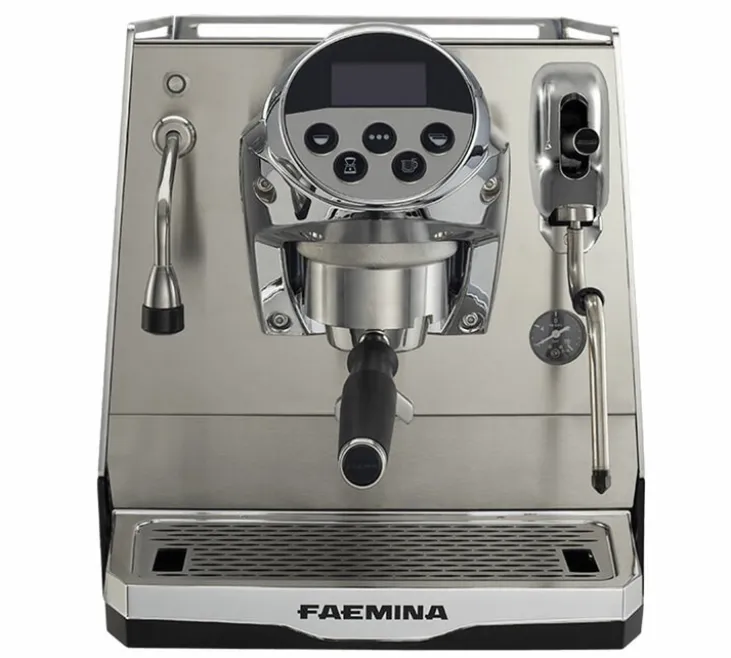 Machine expresso FAEMA Faemina aluminium poli et noir anodisé