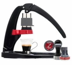 Machine expresso à levier FLAIR ESPRESSO Classic noire avec kit manomètre