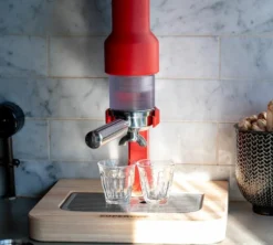 Machine expresso à levier SUPERKOP Rouge