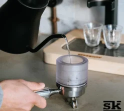 Machine expresso à levier SUPERKOP Rouge