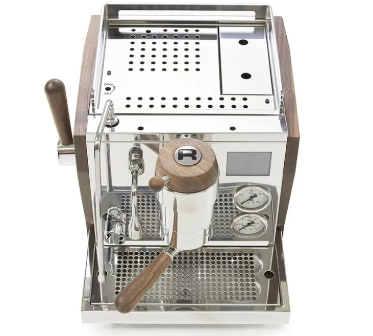 Machine expresso ROCKET ESPRESSO R Nine One édition spéciale en bois de noyer