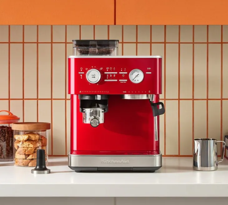 Machine expresso semi automatique 5KES6551ECA KITCHENAID Pomme d'amour