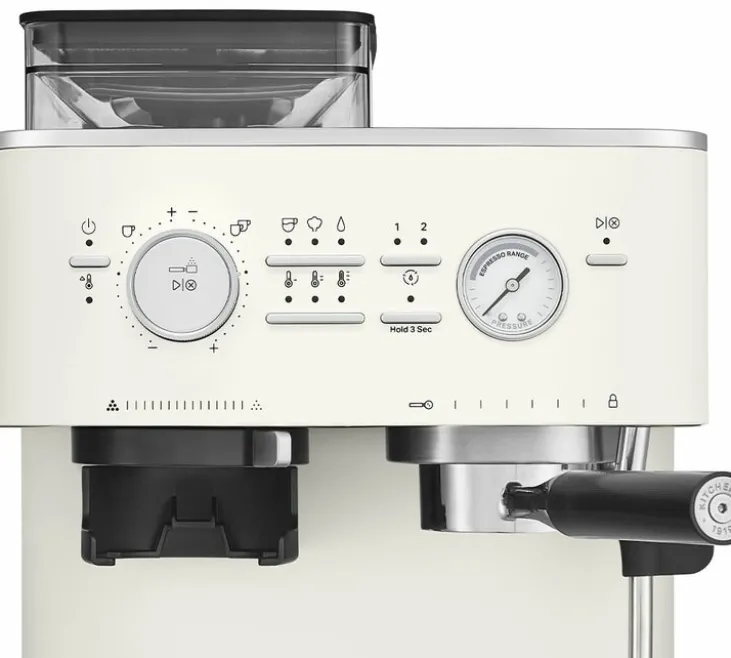 Machine expresso semi automatique 5KES6551EPL KITCHENAID Porcelaine