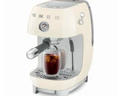Machine expresso SMEG ECF03CREU Crème avec Cold brew