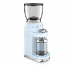 Machine expresso SMEG ECF02PBEU + Moulin à café SMEG CGF11PBEU
