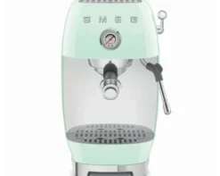 Machine expresso SMEG ECF03PGEU vert avec Cold brew