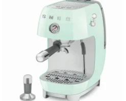 Machine expresso SMEG ECF03PGEU vert avec Cold brew