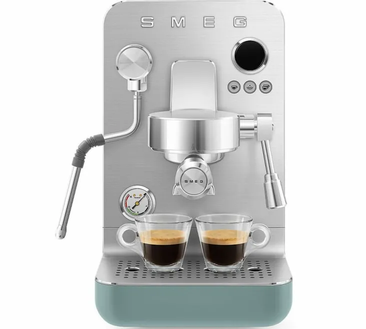 Machine Expresso SMEG EMC02EGMEU vert émeraude