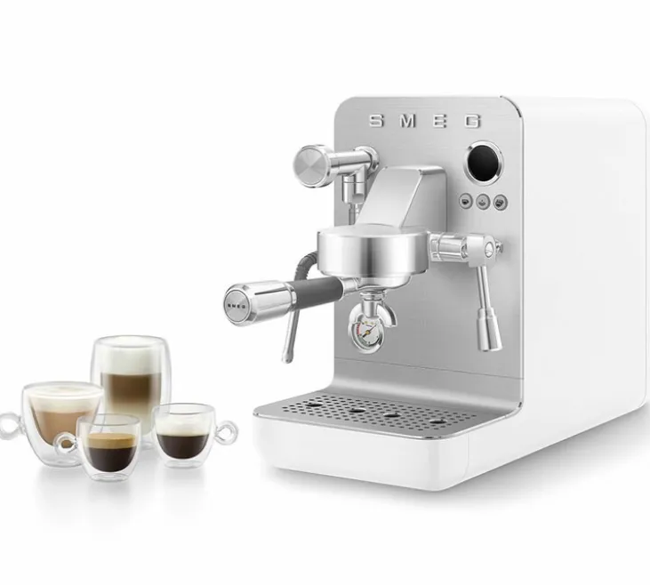 Machine Expresso SMEG EMC02WHMEU blanche
