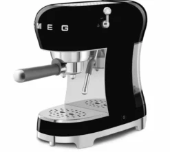 Machine expresso SMEG noire ECF02BLEU Années 50