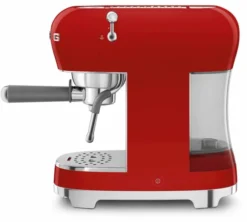 Machine expresso SMEG rouge ECF02RDEU années 50
