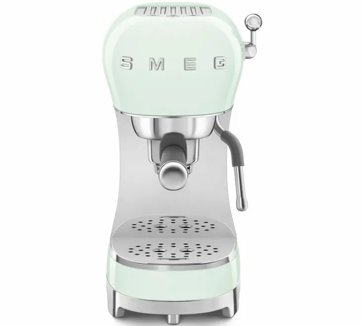 Machine expresso SMEG Vert d'eau ECF02PGEU Années 50