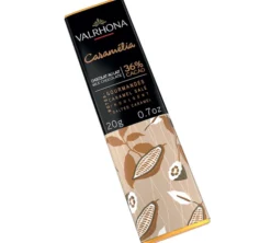 Mini Tablette Chocolat au Lait Caramélia 36% Cacao - 20 g - VALRHONA