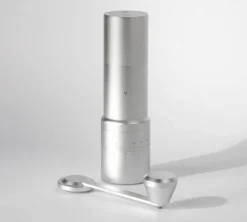 Moulin à café VARIA hybride EVO électrique et manuel argent