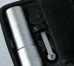 Moulin à café VARIA hybride EVO électrique et manuel argent