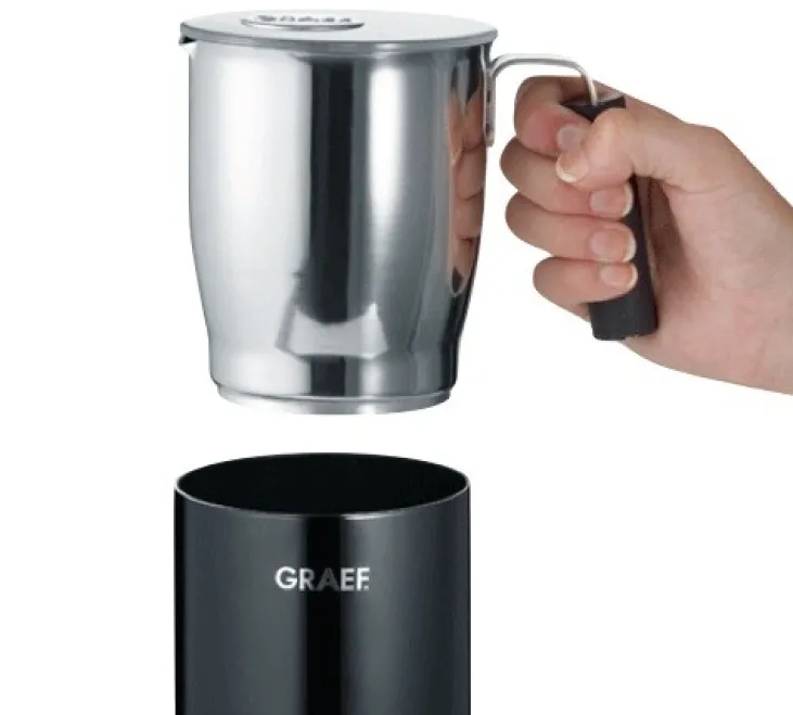 Mousseur à lait électrique noir MS702EU - Graef