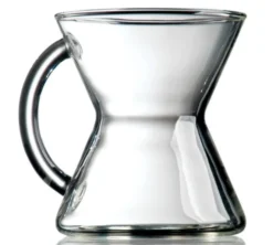 Mug en verre forme Chemex 30 cl