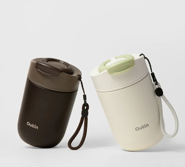Mug isotherme de voyage Terra Brown -35 cl - OUTIN